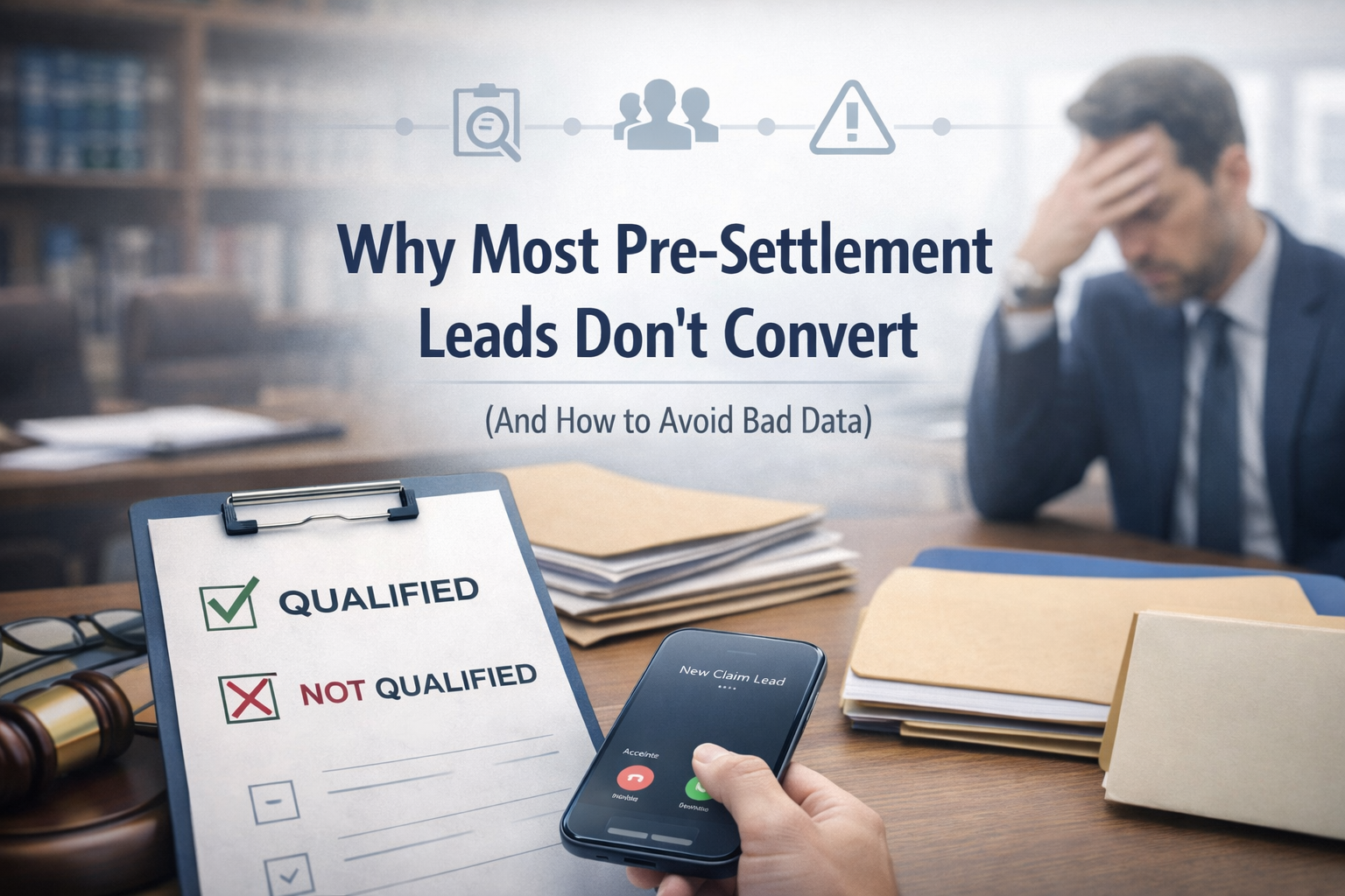 Why Most Pre-Settlement Leads Don’t Convert (And How to Avoid Bad Data)